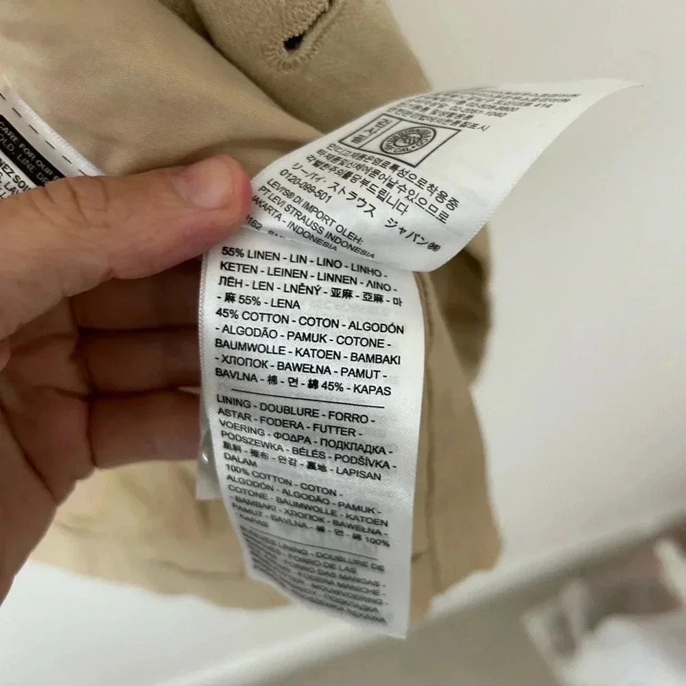 Levi’s oversized linen Alexa  blazer - Picture 8 of 13